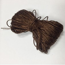 NT - 02/1 Перлинна нитка для вишивки носика коричнева