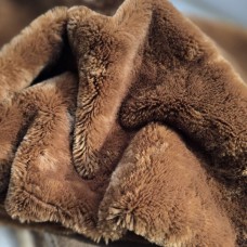 122-SYN-18 - Німецький плюш для тедді - каштановий, 9 мм