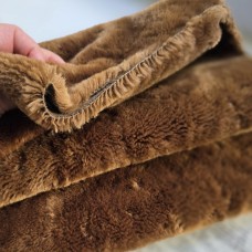 122-SYN-18 - Німецький плюш для тедді - каштановий, 9 мм 122-SYN-18 - Німецький плюш для тедді - каштановий, 9 мм